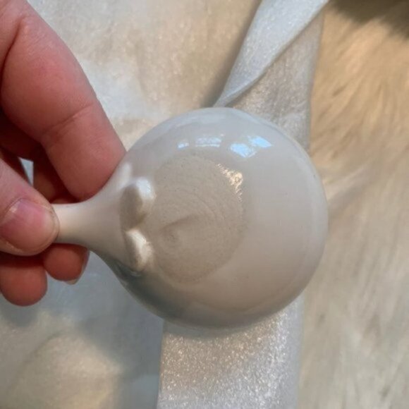 Vtg Jay Import Co Fine Ceramic Gravy Tureen White - Picture 7 of 10